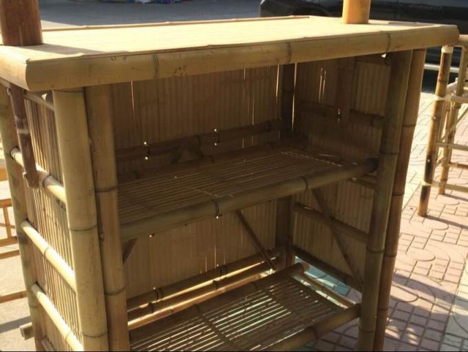 تيكي بار پشت بام بار دريافتي ، ست بامبو ، تيكي بار جزيره اي با بالاپا بالا و فضاي انبار 1