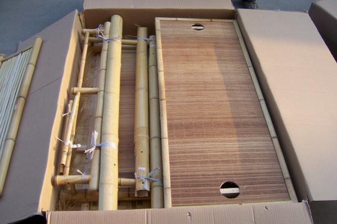 تيكي بار پشت بام بار دريافتي ، ست بامبو ، تيكي بار جزيره اي با بالاپا بالا و فضاي انبار 2