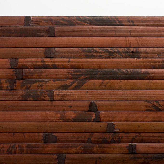 پوشش دیوار بامبو طبیعت پنل بامبو طبیعی کاغذ دیواری بامبو برای تزئینات 0