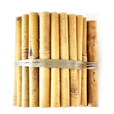 حصار تزئینی بامبو 20x100cm حصار حاشیه تزئینی باغ کوچک