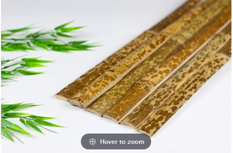 مواد اولیه طبیعی موسو بامبو تسمه های بامبو ضخیم برای صنایع دستی دکوراسیون