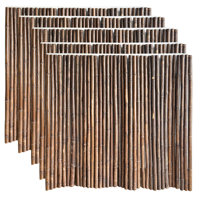 150x180cm نرده بامبو رول نرده داربست بالکن حیاط خلوت حصار تزئینی بامبو