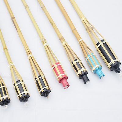 عمده فروشی مشعل بامبو 120 سانتی متر و مشعل ایستاده بامبو برای منظره سازی باغ