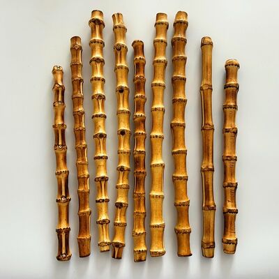 مواد خام صنایع دستی ریشه بامبو طبیعی دست ساز برای تزئینات باغ و خانه DIY